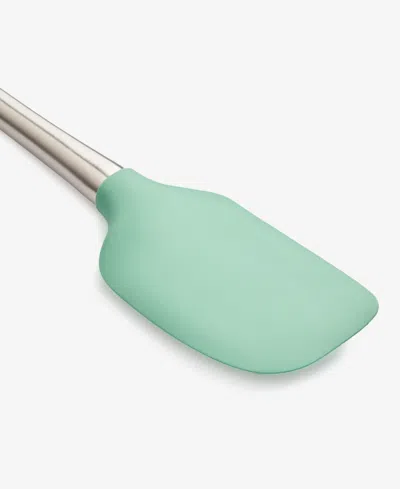 The Cellar Stainless Steel Handle And Silicone Head Spatula, Exclusively At Macy's In Green