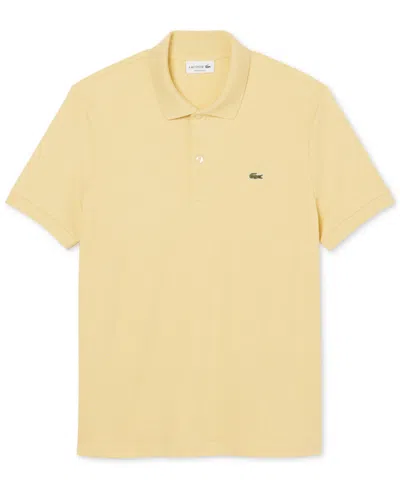 Lacoste Mens Classic Fit Polo Shirt In I1c - Soleil Chine