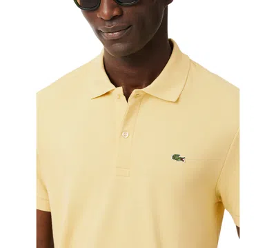 Lacoste Mens Classic Fit Polo Shirt In I1c - Soleil Chine