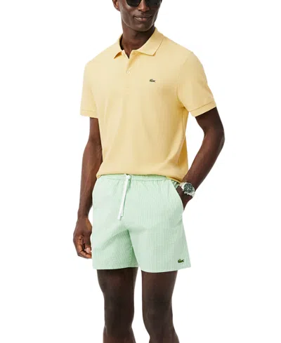 Lacoste Mens Classic Fit Polo Shirt In I1c - Soleil Chine