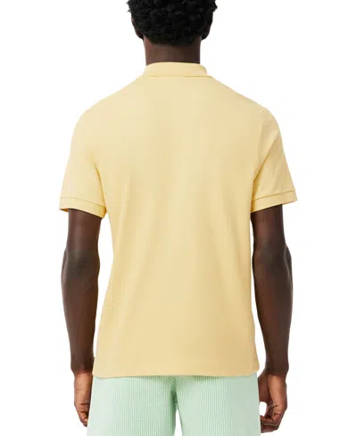 Lacoste Mens Classic Fit Polo Shirt In I1c - Soleil Chine