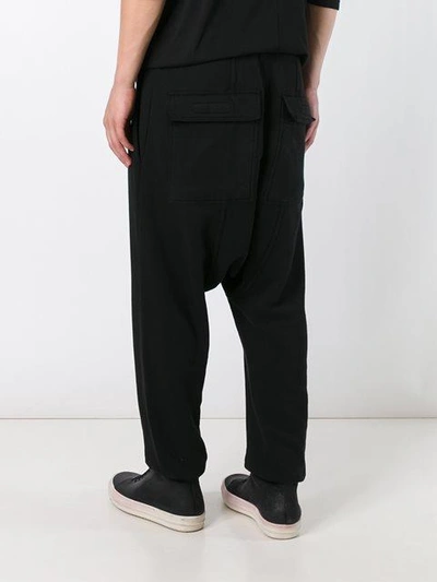 Shop Rick Owens Drkshdw Drop-crotch Track Pants