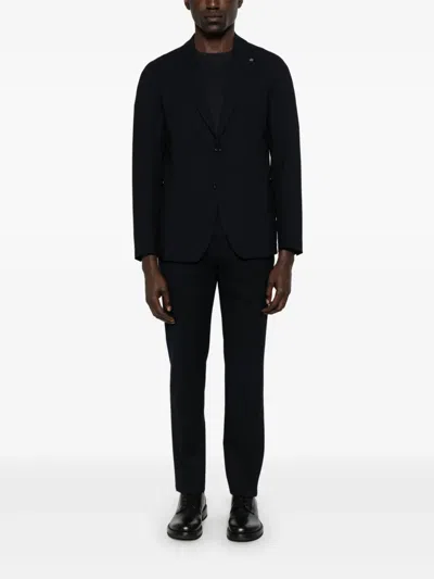 Tagliatore Smoking Mit Fallendem Revers In Blue