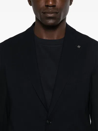 Tagliatore Smoking Mit Fallendem Revers In Blue