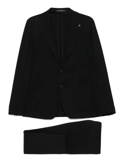 Tagliatore Smoking Mit Fallendem Revers In Black