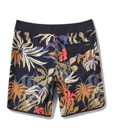 Quiksilver Men's Surfsilk Scallop 19 Boardshorts In Black