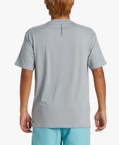 Quiksilver Everyday Surf Short Sleeve Tee In Sje0-quarry In Smoked Gray