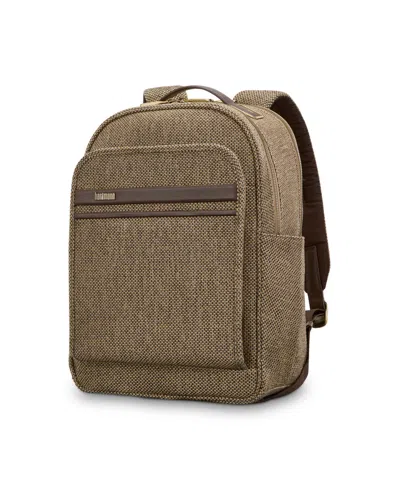 Hartmann Tweed Travel Backpack In Tweed,natural Leather