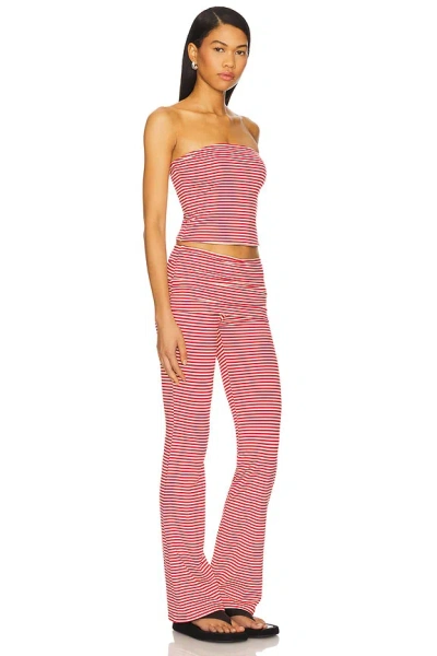 Superdown Katija Pant Set In Red