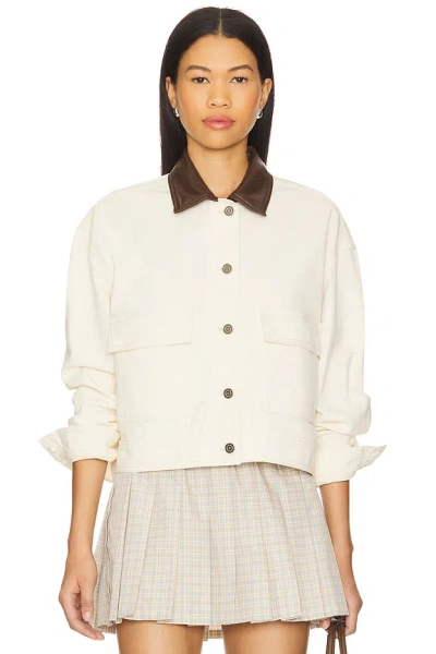 Superdown Madrigal Jacket In Cream