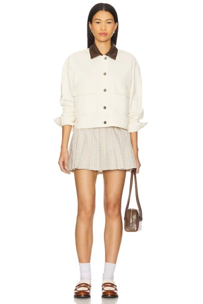 Superdown Madrigal Jacket In Cream