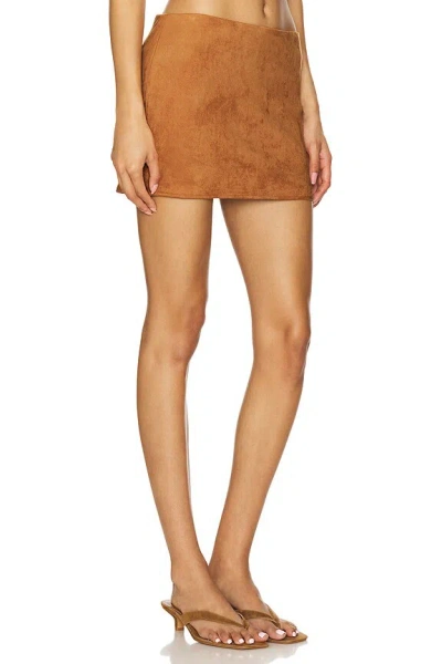 Superdown Delphi Skirt In Tan