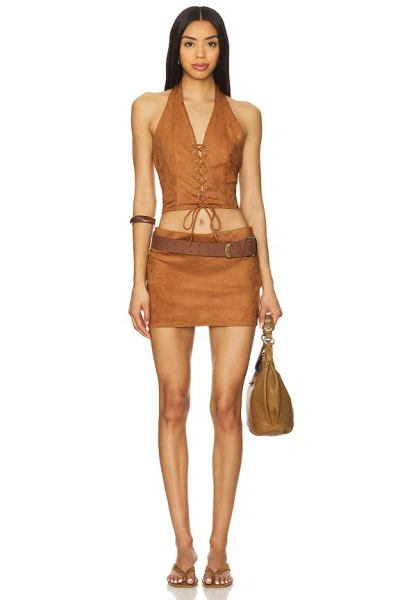 Superdown Delphi Top In Gold