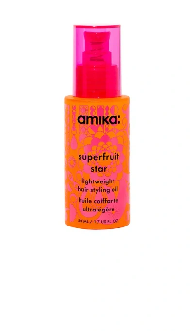 Amika Superfruit Star Lightweight Hair Styling Oil 1.7 oz / 50 ml In Beauty: Na
