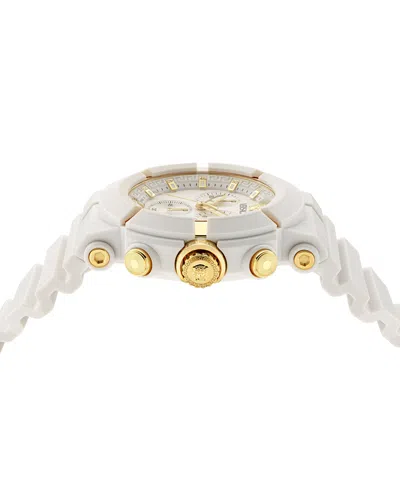 Versace V-real Active Chrono 45mm In White