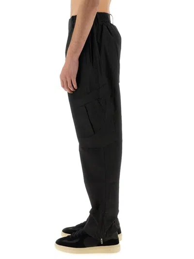 Represent Stretch Nylon Cargo Pant With Pockets In Black