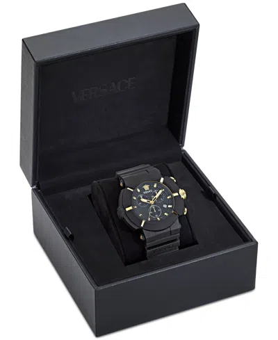 Versace Real Active Chrono 45mm In Black