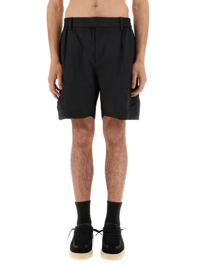 Represent Cargo Tech Shorts In Black
