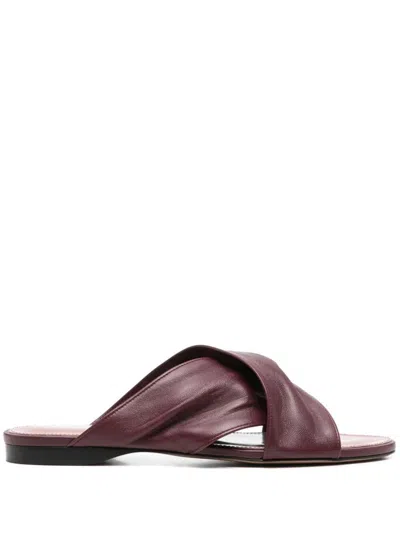 Paris Texas Women's Maria Flat In Burgundy
