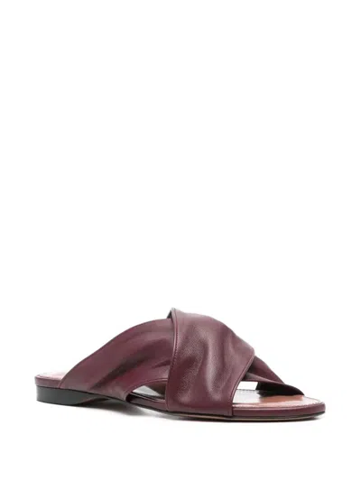 Paris Texas Women's Maria Flat In Burgundy