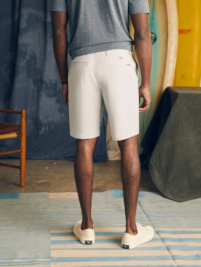 Faherty Movement&trade; Chino Short (8" Inseam) In Stone