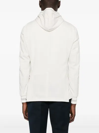 Eleventy Layered-effect Blazer In Neutrals