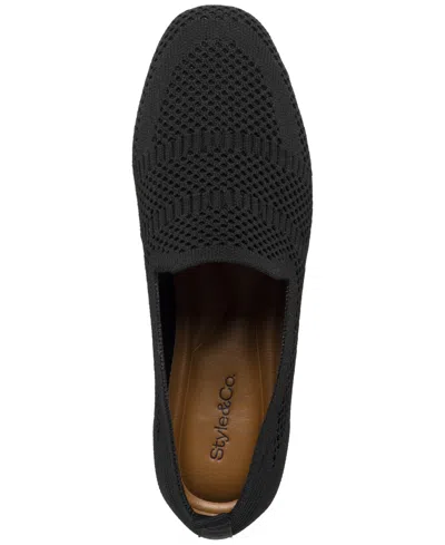 Style & Co Women's Shirleyy Loafers, Exclusively At Macy's In Black Beauty