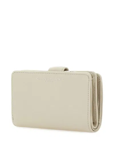 Gianni Chiarini Leather Wallet In Neutrals