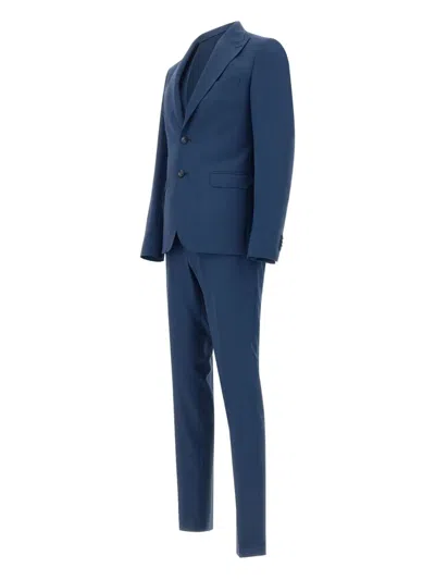 Ungaro Single-breasted Suit In Blue