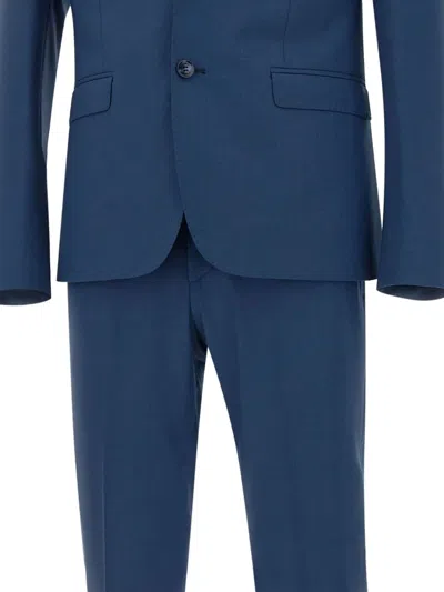 Ungaro Single-breasted Suit In Blue