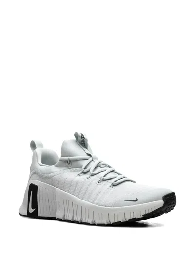 Nike Free Metcon 6 "light Silver/black" Sneakers In Gray