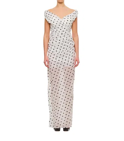 Jacquemus The Rita Long Dress In White