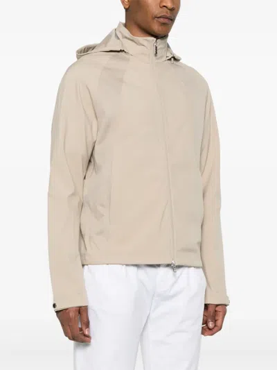 Paul & Shark Aguaviento Typhoon Jacket In Neutrals