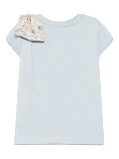 Hucklebones London Jersey T-shirt In Blue