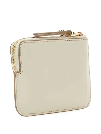 Gianni Chiarini Leather Wallet In Neutrals