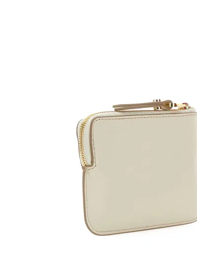 Gianni Chiarini Leather Wallet In Neutrals