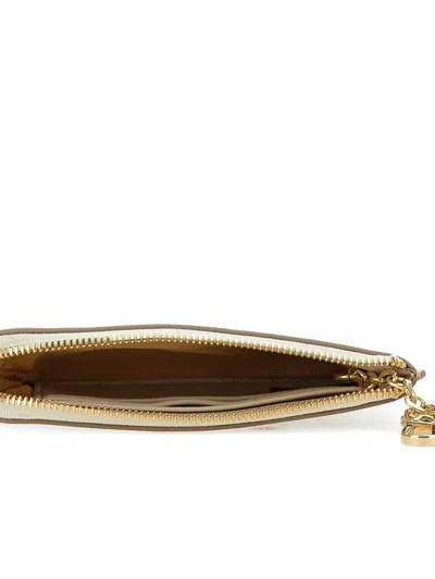 Gianni Chiarini Leather Wallet In Neutrals