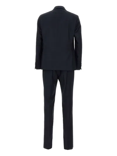 Manuel Ritz Single-breasted Suit In Blau