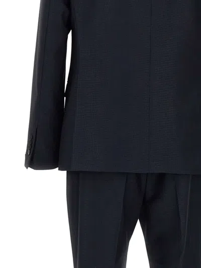 Manuel Ritz Single-breasted Suit In Blau