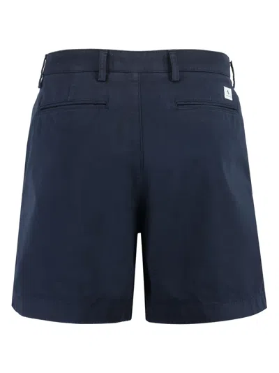Department Five Department 5 Cotton Bermuda Shorts In Blau