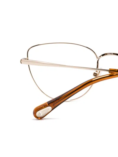 Chloé Cat Eye-frame Glasses In Gold