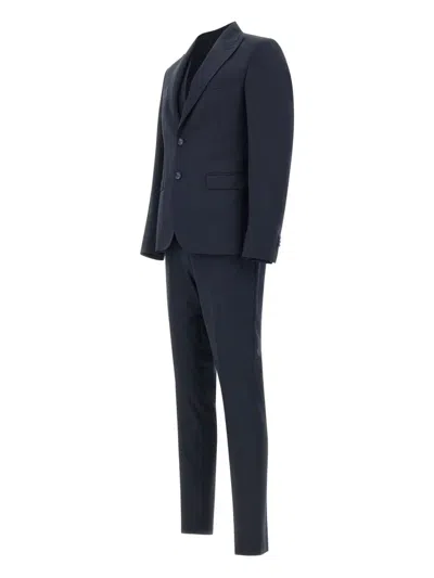 Ungaro Wool-blend Suit In Blau