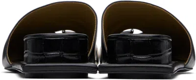 Tory Burch Pointed Toe Pierced Mule In Black