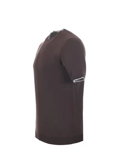 Jeordie's Jeordies Cotton T-shirt In Brown