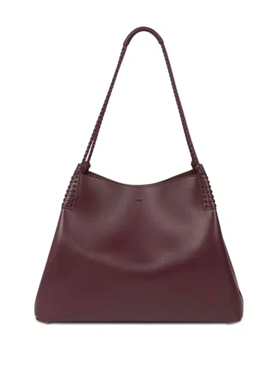 Etro Women's Shopping Bag Libra Paisley Medium In Burgundy