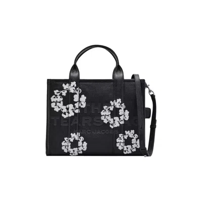 Pre-owned Marc Jacobs X Denim Tears Leather Medium Tote Bag 'black'