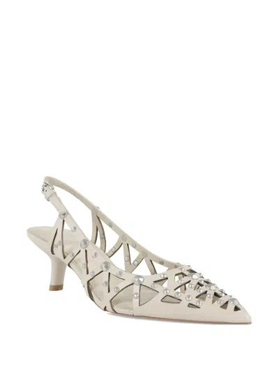 Ash Ivory Bizarre Slingback In Neutrals