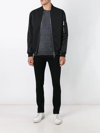 Shop J Brand 'mick' Skinny Fit Jeans In Black