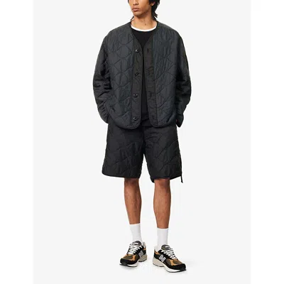 Peacemaker Mens Black Quilted Combat Liner Nylon Jacket Xl