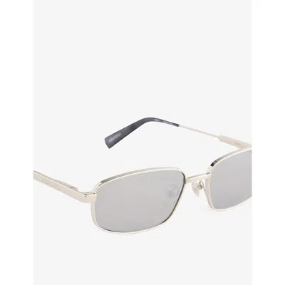 Jacquemus Full Frame Sunglasses In Metallic